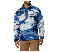 Columbia - Helvetia II Printed Half Snap Fleece - Pullover in pile L blu