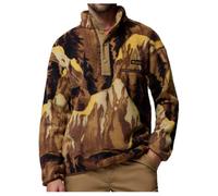Columbia - Helvetia II Printed Half Snap Fleece - Pullover in pile M marrone