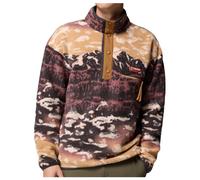 Columbia - Helvetia II Printed Half Snap Fleece - Pullover in pile S marrone