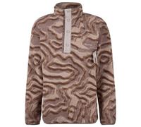 Columbia - Helvetia II Printed Half Snap Fleece - Pullover in pile S marrone
