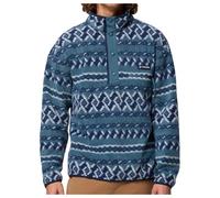 Columbia - Helvetia II Printed Half Snap Fleece - Pullover in pile XS blu