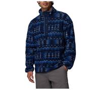 Felpa da uomo Columbia Helvetia™ II Printed Half Snap Fleece Taglia: XXL / Colore: blu
