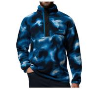 Columbia - Helvetia II Printed Half Snap Fleece - Pullover in pile XXL blu