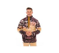 Columbia Helvetia™ II Printed Half Snap Fleece men Half-Zips brown in taglia:S