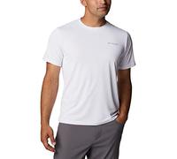 T-shirt Columbia Hike Crew manica corta bianco - XL