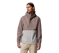 Columbia Hikebound 2 Giacca impermeabile da uomo, grigio ferro/pietra focaia, L