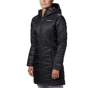 Columbia Hooded Jacket, Mighty Lite-Giacca con Cappuccio Donna, Nero, 3X