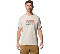 COLUMBIA Ice Lake Ii Ss Tee - Uomo - Beige / Grigio - Taglia S- modello 2025