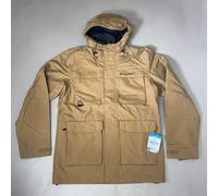 COLUMBIA Impermeabile Traspirante Landroamer Giacca Uomo TAGLIA S Delta