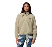Columbia - Women's Jasper Ridge Pebbled Fleece Half Snap - Pullover in pile M beige