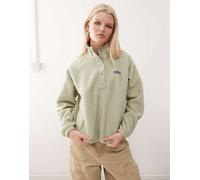 Columbia Pile Jasper Ridge Donna Verde Abbottonatura parziale a pressione XS
