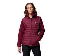 Columbia Juniper Peak - Giacca ibrida da donna, piumino, color vinaccia, M