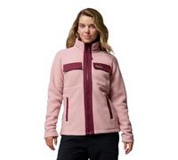 Pile Columbia Juniper Peak Full Zip rosa chiaro bordeaux donna - M
