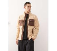 Pile Columbia Juniper Peak Full Zip beige marrone - S