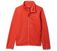 Columbia - Kid's Essential Hike Grid Fleece Full Zip - Giacca in pile L rosso