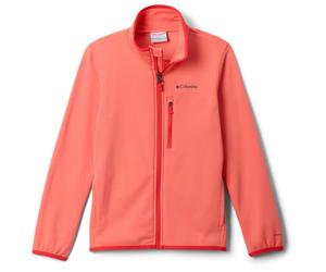Columbia - Kid's Essential Hike Grid Fleece Full Zip - Giacca in pile L rosso