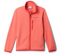 Columbia - Kid's Essential Hike Grid Fleece Full Zip - Giacca in pile XS rosso