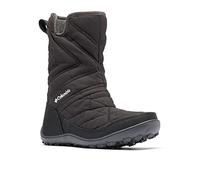 Columbia KIDS MINX SLIP III stivali da neve impermeabili Unisex - Bambini e ragazzi, Nero (Black x White) - Youth, 35 EU