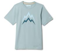 Columbia - Kid's Tech Trail Utility S/S Graphic Crew - Maglia funzionale S grigio