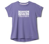 Columbia - Kid's Tech Trail Utility S/S Graphic Crew - Maglia funzionale XS lilla