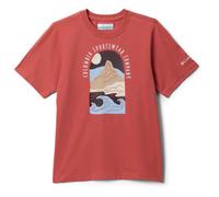 Columbia - Kid's Valley Creek II S/S Graphic Shirt - T-shirt M rosso