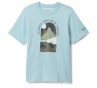 Columbia - Kid's Valley Creek II S/S Graphic Shirt - T-shirt S blu/grigio
