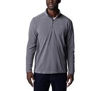 Columbia Klamath Range 2 Half Zip, Felpa In Pile Uomo, City Grey/Shark, L