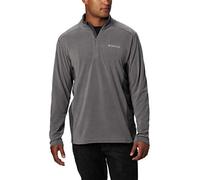 Columbia Klamath Range II Half Zip Maglione, City Grey, Shark, L Uomo