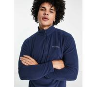 Columbia - Klamath Range II - Giacca in pile con zip corta blu navy 2XL