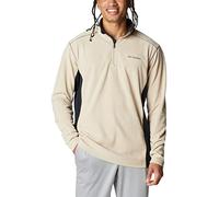 Columbia Klamath Range 2 Half Zip, Felpa In Pile Uomo, Ancient Fossil/Black, XS
