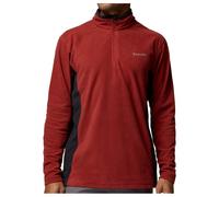 Columbia - Klamath Range II Half Zip - Pullover in pile S rosso