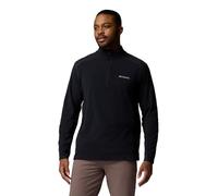 Columbia Klamath Range II Mezza Zip Maglione, Nero, L Lungo Uomo