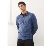 Columbia - Klamath Range II - Pile blu con zip corta M