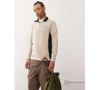 Columbia - Klamath Range II - Pile color pietra con zip corta-Neutro S