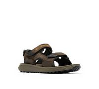 Columbia Men's Konos Hiker 3-Strap, Sports and Outdoor Sandals, Cordovan/Mud, 8
