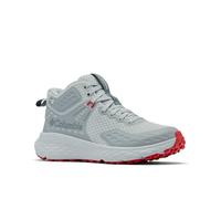 Columbia Konos TRS Outdry MidMid Rise - Scarponi da Trekking ed Escursionismo, da Donna, Grigio Ice Poppy Rosso, 40.5 EU