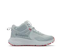 Columbia Konos TRS Outdry MidMid Rise - Scarponi da Trekking ed Escursionismo, da Donna, Grigio Ice Poppy Rosso, 37 EU