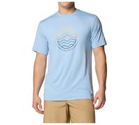 Maglietta da uomo Columbia Kwick Hike™ Graphic Short Sleeve Tee Taglia: XXL / Colore: blu/nero