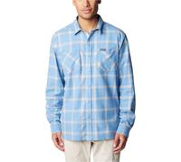 COLUMBIA Landroamer Woven Long Sleeve Shirt - Uomo - Blu / Bianco - Taglia S- modello 2024