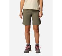 Columbia Leslie Falls Long Ii W - Pantaloncini - Donna - Verde S