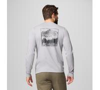 Columbia - Maglia a manica lunga in cotone biologico CSC™ Seasonal Logo - Grigio - Taglia XXL - Uomo