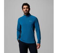 Columbia - Klamath Range II Half Zip - Pullover in pile L blu