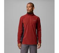 Columbia - Maglia mezza zip Klamath Range™ II - Rosso - Taglia XL - Uomo