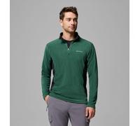 Columbia Klamath Range 2 Half Zip Old, Felpa in Pile Uomo, Foresta pluviale, Nero, L