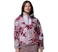 Columbia maglia Pile mezza zip stampata Sequoia Grove Lilla