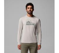 Maglietta da uomo Columbia Parsons Point™ Ls Graphic Tee Taglia: L / Colore: beige