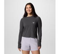 Columbia - Maglia tecnica a maniche lunghe PFG Uncharted™ Neps - Nero - Taglia L - Donna