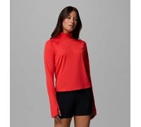 Columbia - Maglia tecnica con cerniera a metà lunghezza Stealth Spring™ - Rosso - Taglia XS - Donna