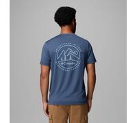 Columbia - Maglia tecnica e grafica Parsons Point™ - Blu - Taglia L - Uomo