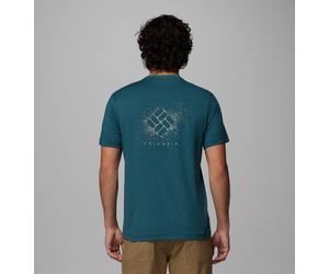 Columbia - Maglia tecnica e grafica Parsons Point™ - Blu - Taglia L - Uomo